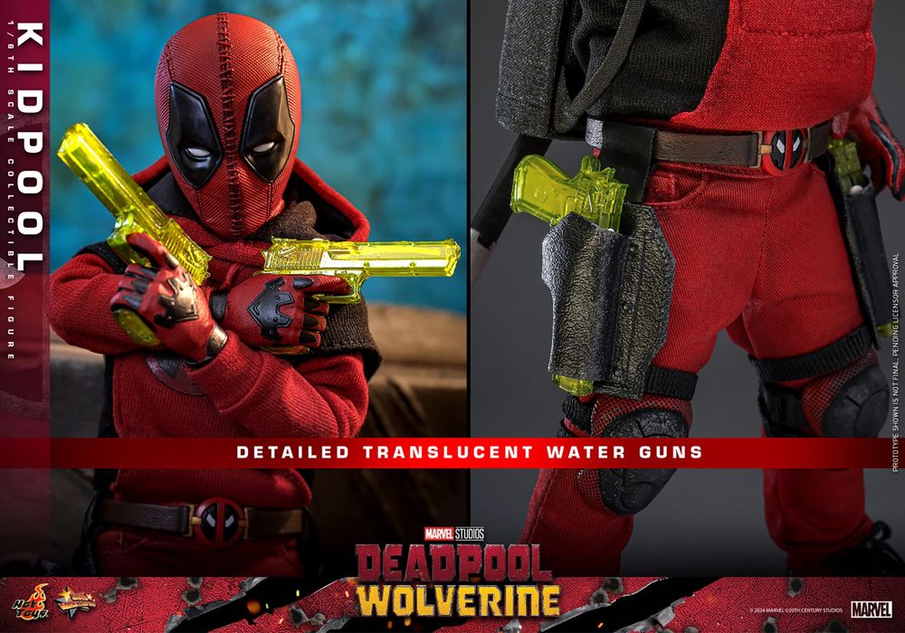 Фигурка 1/6 hot toys mms763 KIDPOOL Deadpool 3