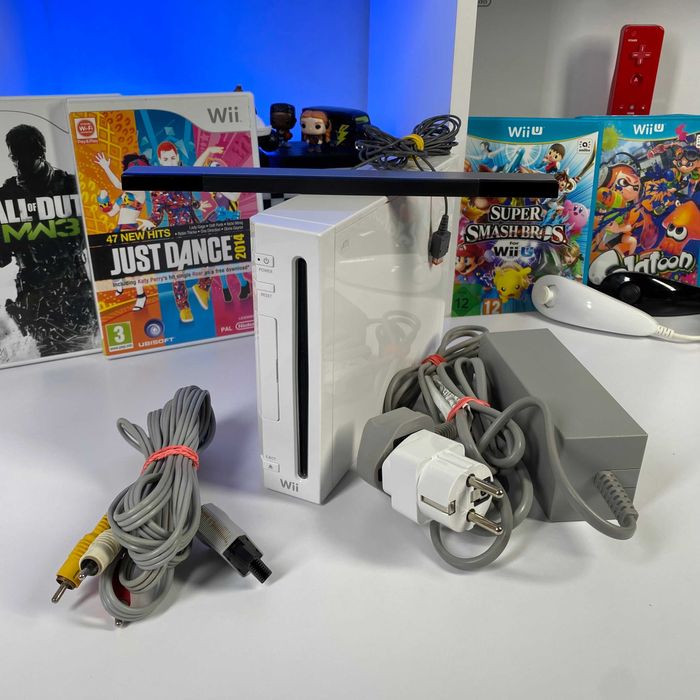 Консоль Nintendo Wii RVL-001 512MB White Б/У Асортимент приставка Нінтендо Віі Wii U GameCube