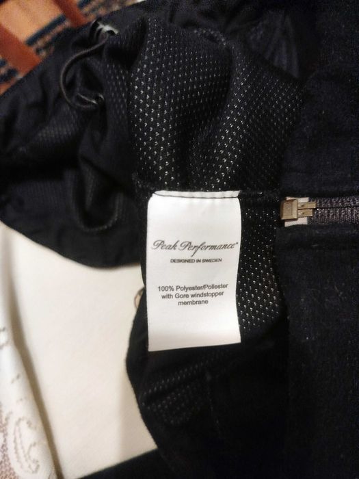 Kurtka Gore Windstopper polarowa zimowa Peak Performance rozmiar M