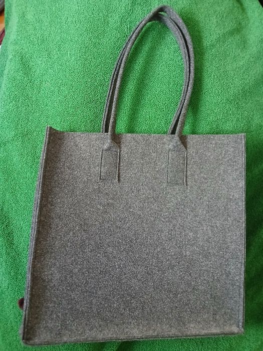 Torba filcowa duża handmade