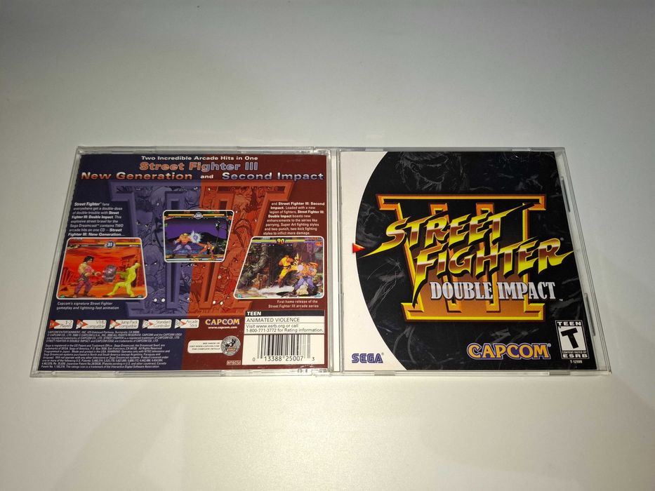 Street Fighter III Double Impact [NTSC-U] Sega Dreamcast DC