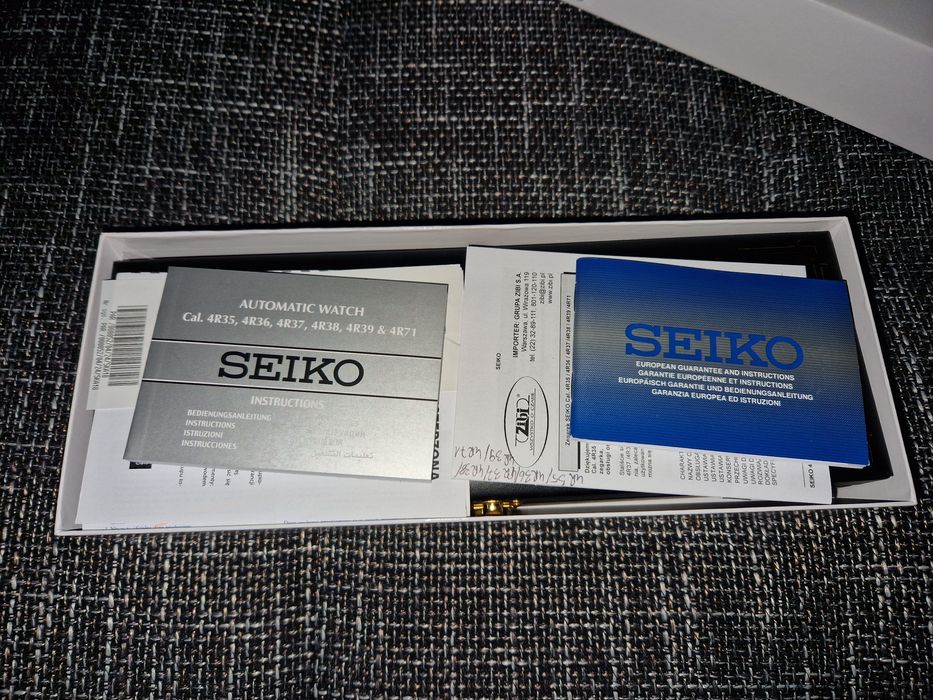 Zegarek Seiko limit wersja Bruce Lee