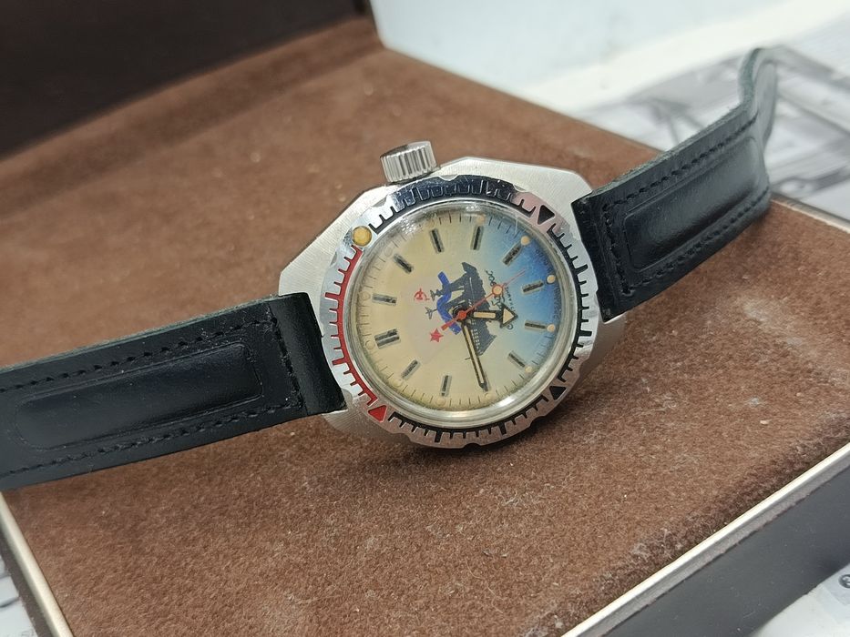 Zegarek Wostok komandorski amfibia mechaniczny