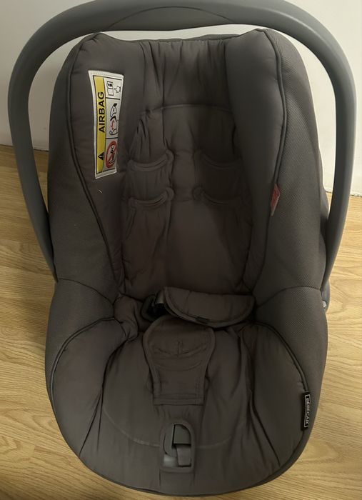 Duo bebebar: carrinho/chassis+assento reversivel+OVO/babycoque