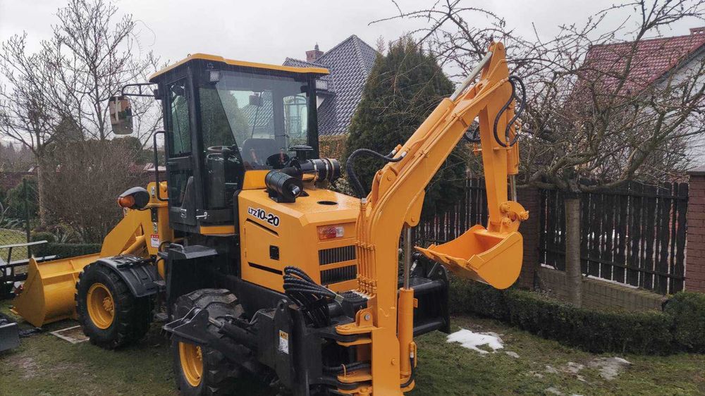 HIT! Koparko-ładowarka LTZ10‑20 -3.4t- CE- Yunnei YN25GB - Klima - OC