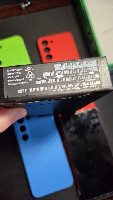 Samsung S23 128gb Dual Sim (como novo) com películas e capas