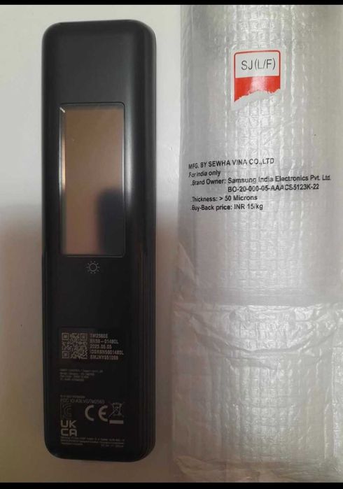 Comando solar  Samsung  novo modelo BN59-01480L