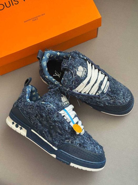 Кросівки Louis Vuitton Skate Monogram Flower / луї вітон скейт моно