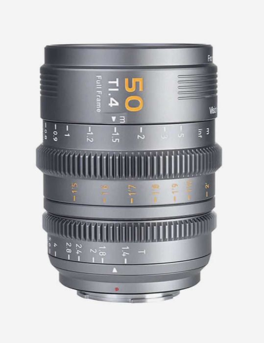 Lente cinematográfica 50mm full-frame SIRUI Vision Prime 1 Series T1.4