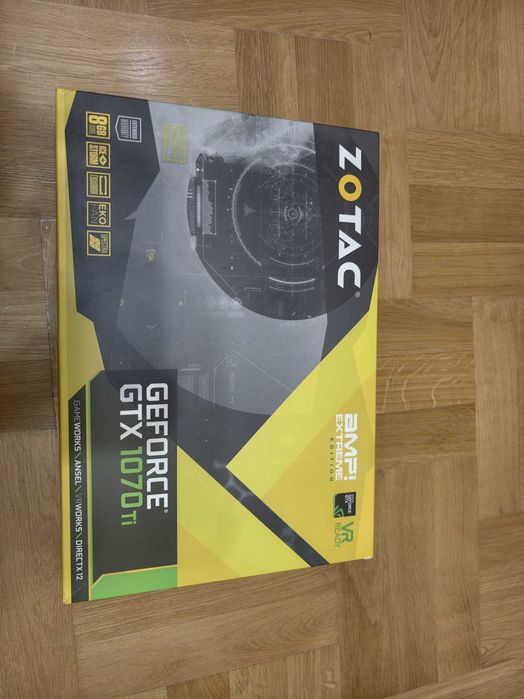 Karta Graficzna GEFORCE Zotac GTX 1070 Ti AMP! EXTREME 8GB Sprawna