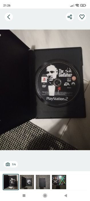 Jogo PS2  The godfather (padrinho)p/venda