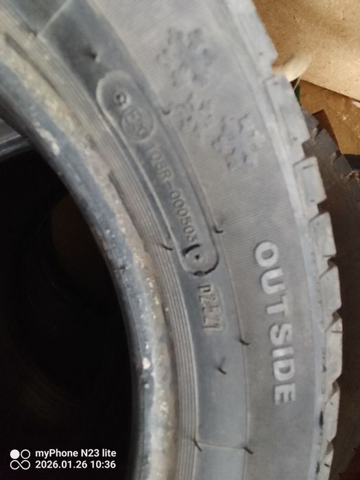 Opony zimowe  205/55 r16 cztery sztuki