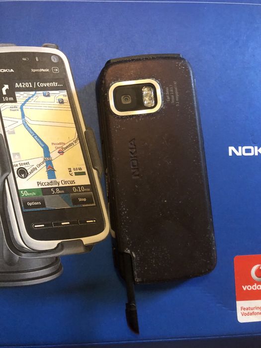 Nokia 5800 x press music
