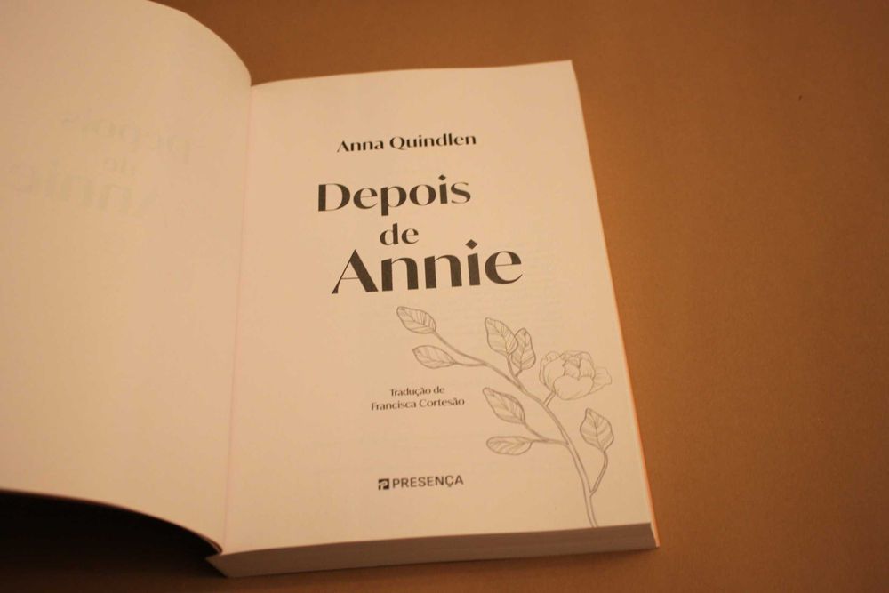 Depois de Annie// Anna Quindlen
