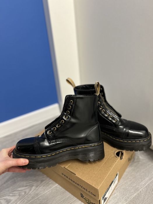 Черевики Dr. Martens Sinclair Vegan Black Oxford