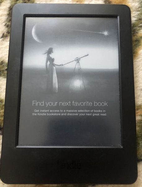 Amazon Kindle. 2017. Сенсорний. Чорний. Гарантія