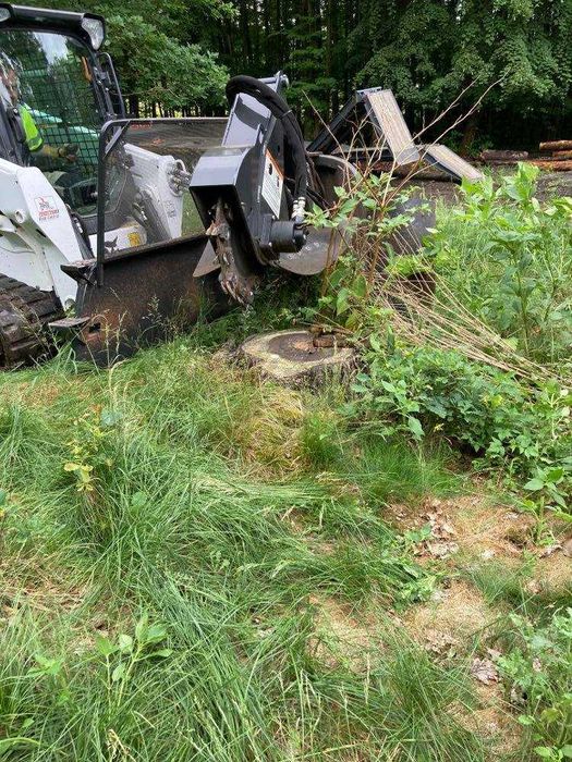 Frezowanie -Mulczer-Wycinka-NIwelacja-Trawnik-Montaż Szamba-Ogrodzeń