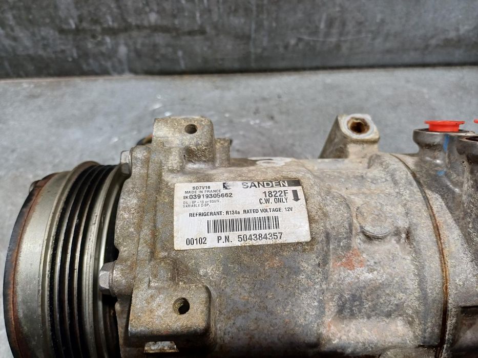 Compressor De Ar Condicionado Fiat Ducato 3 Maxi Furgón Ta 35