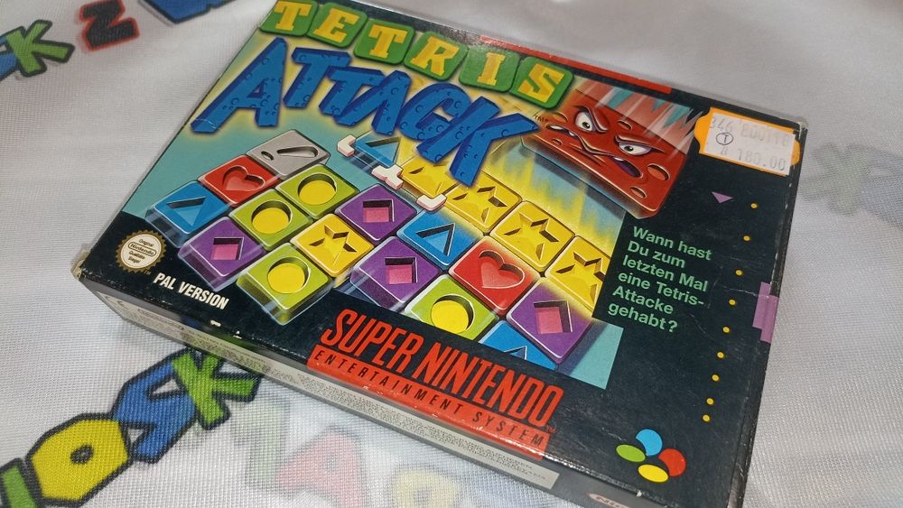Tetris Attack Super Nintendo SNES kompletna język ang zamiana