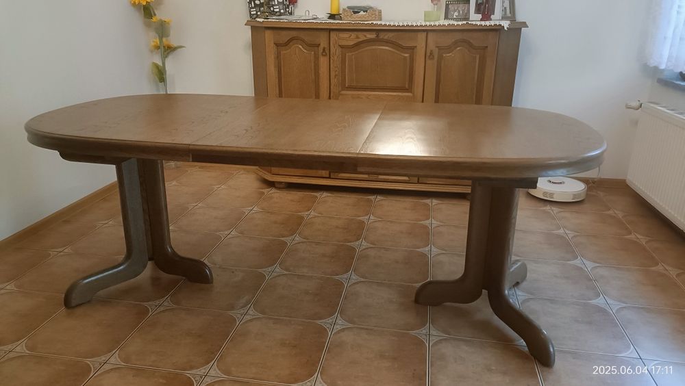 Stół dębowy rozkładany Max 300 cm