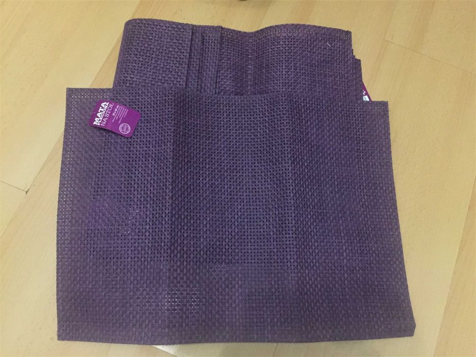 Podkładka Pleciona Mata na stół / 8 szt. / NOWE