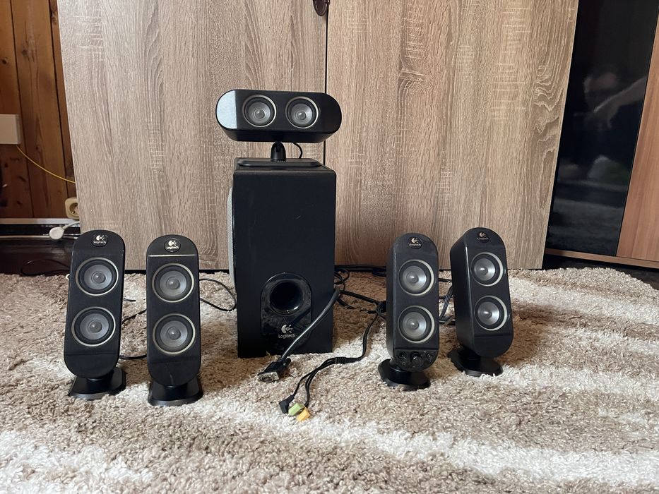 Продам акустику logitech X530 5.1
