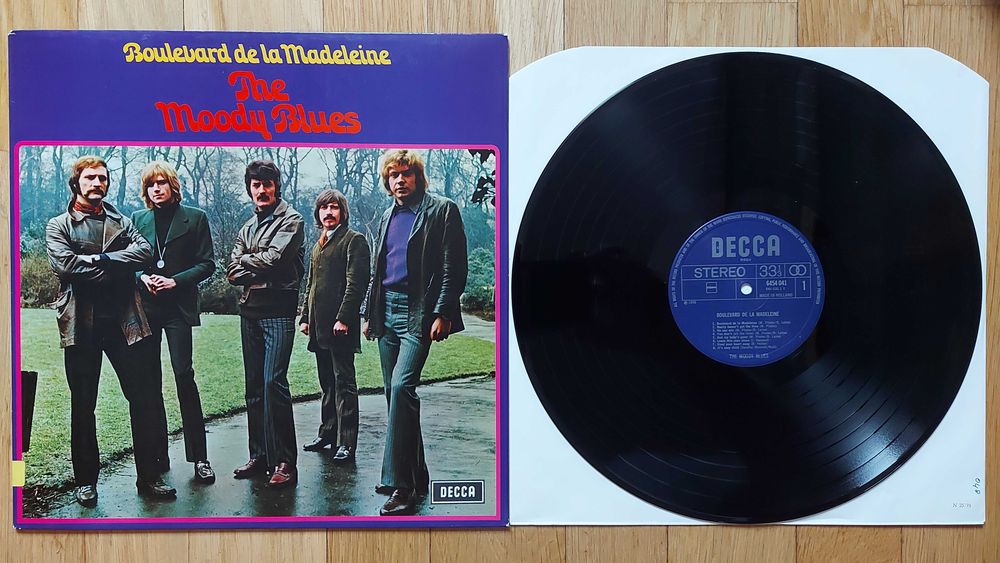 The Moody Blues ‎Boulevard De La Madeleine NL (NM-/NM-) + inne tytuły