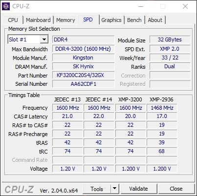 Kingston FURY 64GB (2x32GB) 3200MHz CL20 Impact PnP laptop - DDR4 TOP