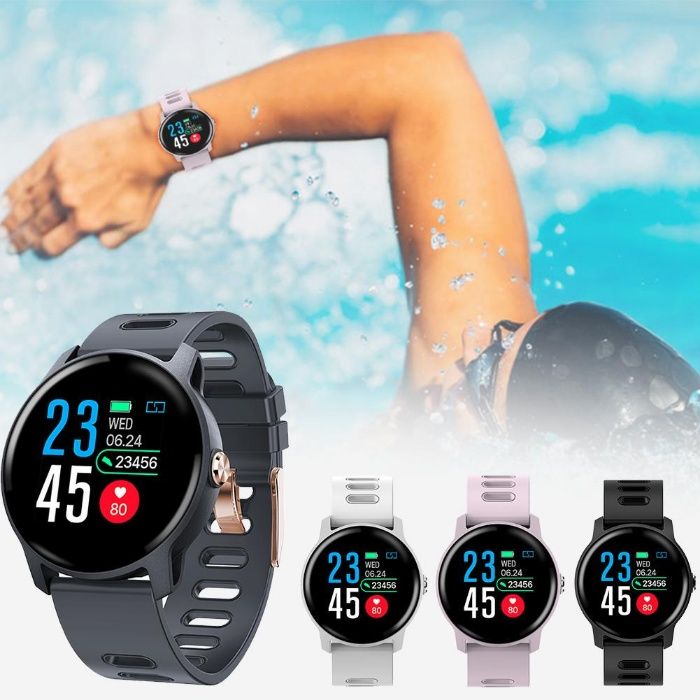 Smart Watch S08 IP68 Wodoodporny fitness tętno