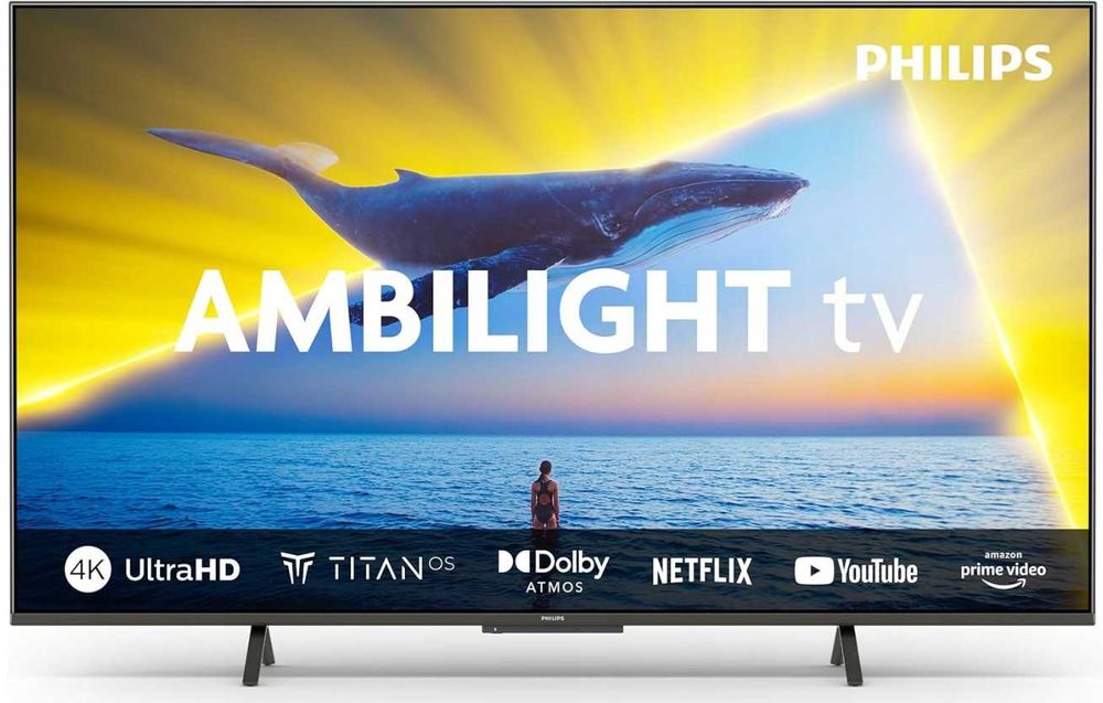 Telewizor Smart TV 43" Philips 43PUS8109 4K HDR Titan OS Ambilight x3