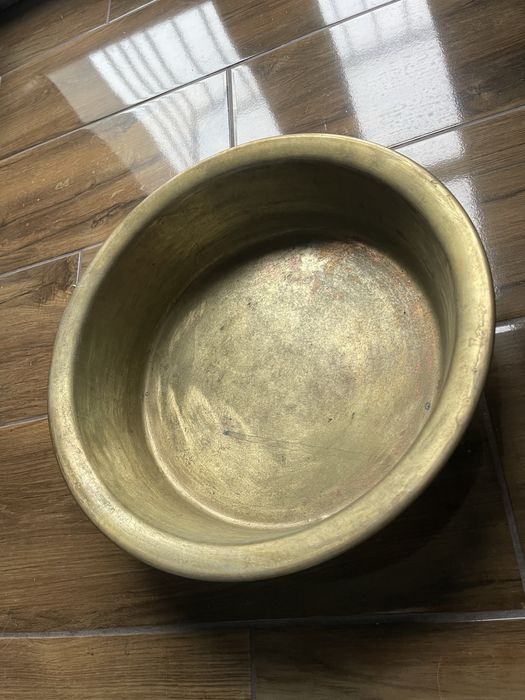 Miednica, umywalka miedziana