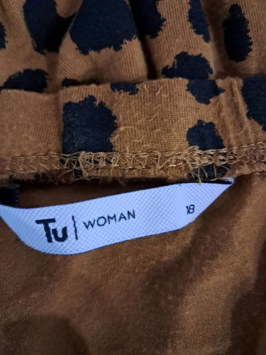 Letnia sukienka w panterkę Tu Woman