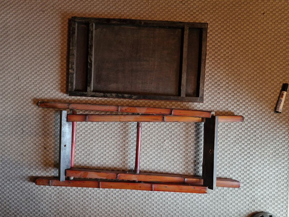 Mesa de apoio feita em BAMBOO