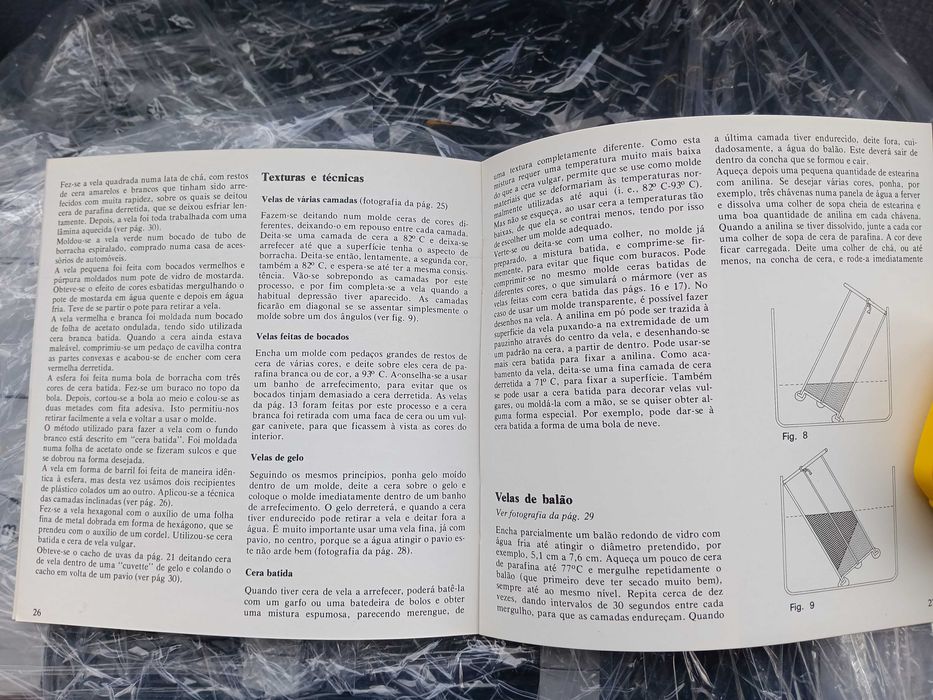 Livro - Velas de Cera