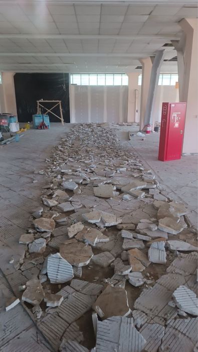 Демонтажные и строительные работы