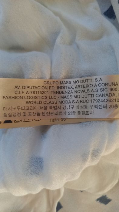 Sukienka Massimo Dutti