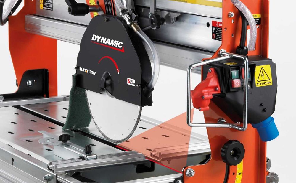 Piła przecinarka do cięcia pustaków marmuru Battipav DYNAMIC 760S
