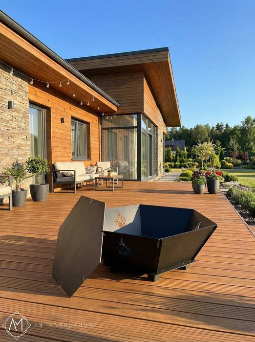 PALENISKO ogrodowe Heksagon