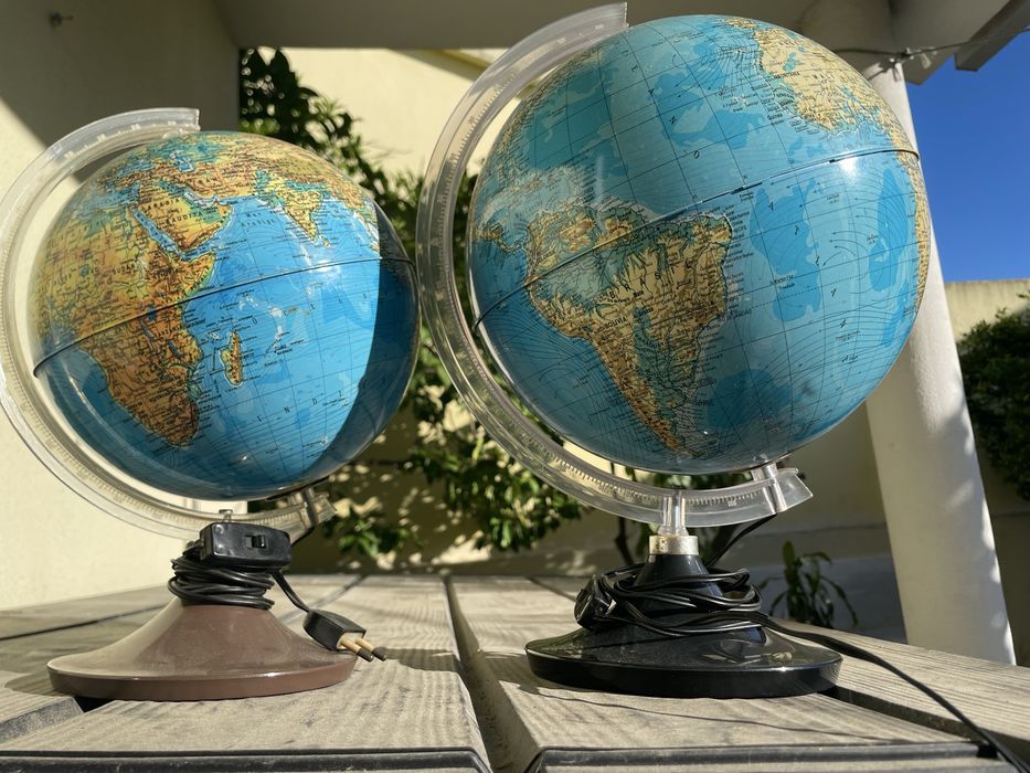 Globo mundo decorativo