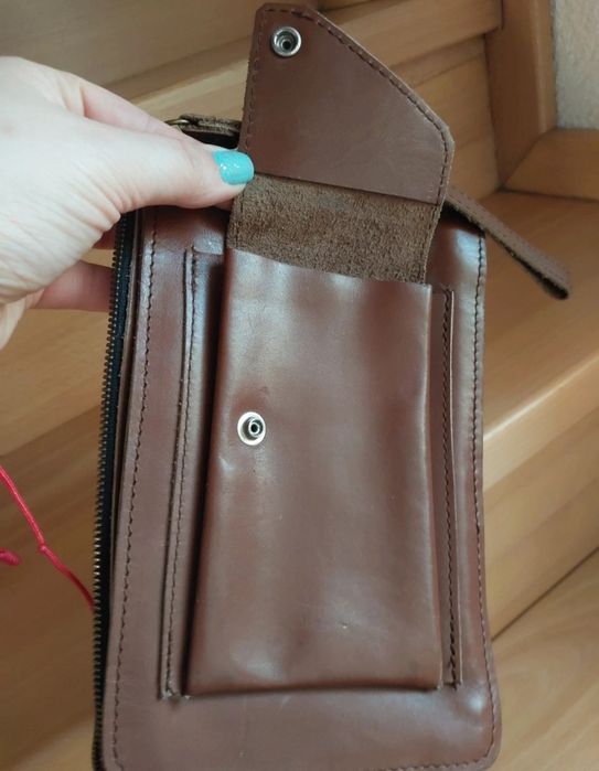 Męska saszetka do reki vinted