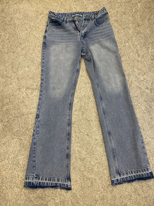 джинсы flared zara