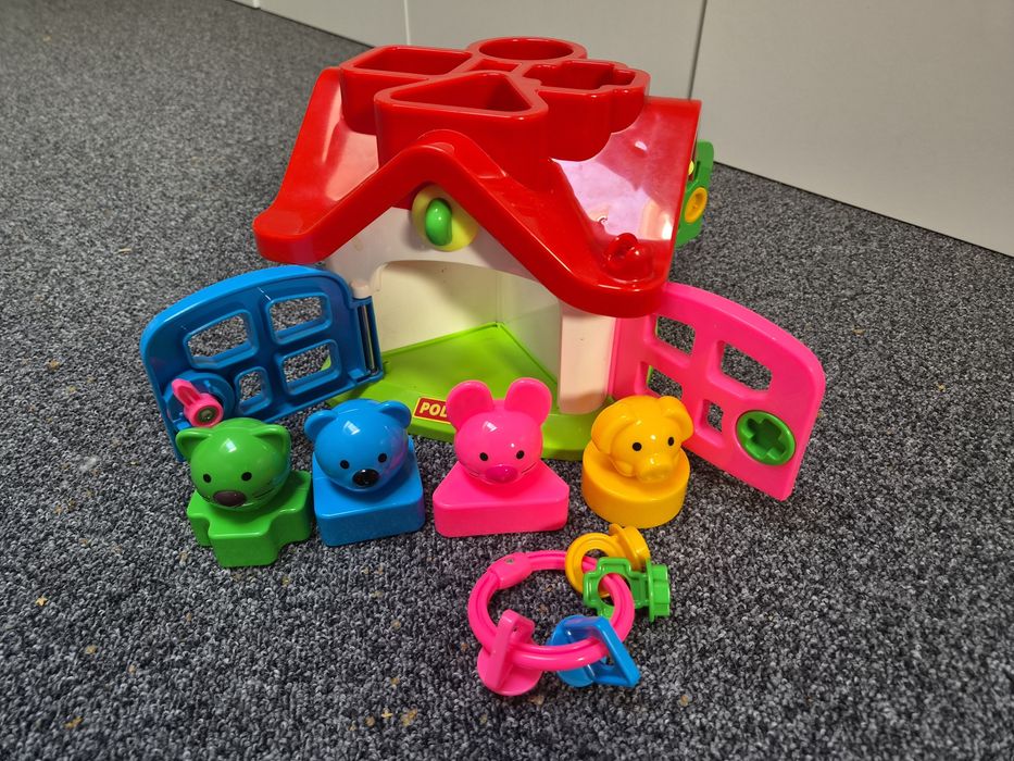 Polesie domek sorter kształtów Zabawka edukacyjna