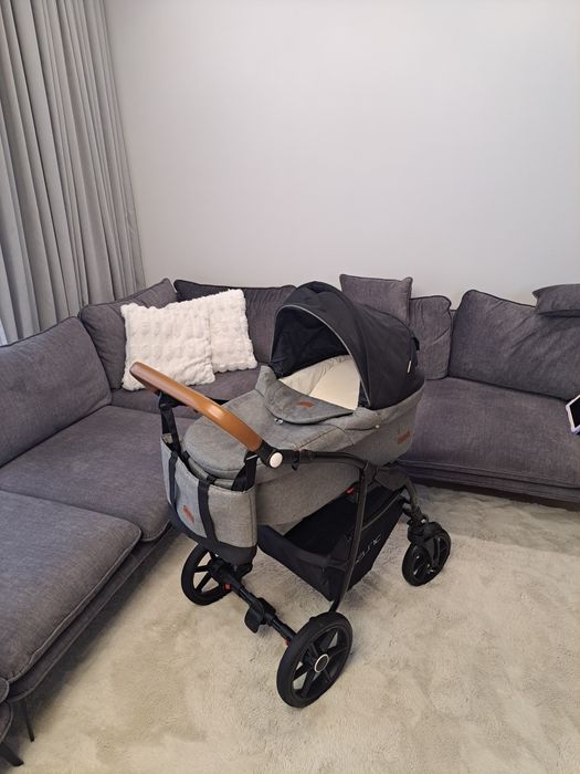 Wózek Riko Basic 2w1, idealny stan, gondola i spacerówka