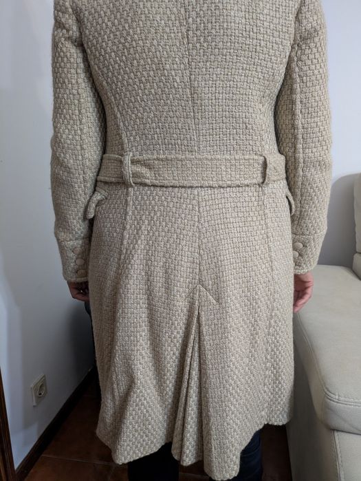 Sobretudo bege da Massimo Dutti