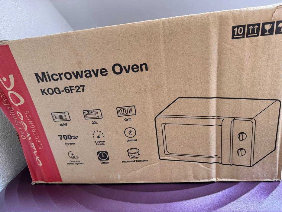 Micro-ondas DAEWOO KOG-6F27 (20 L - Com Grill - Branco)