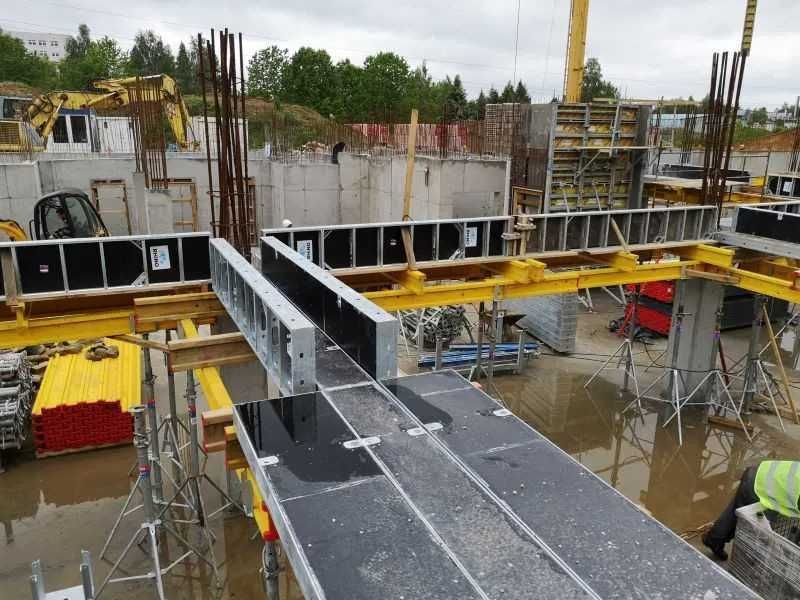 Wynajem szalunki stropowe i ścienne, stemple, płyty szalunkowe