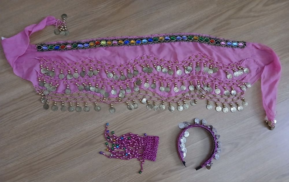 Conjunto de odalisca para menina
