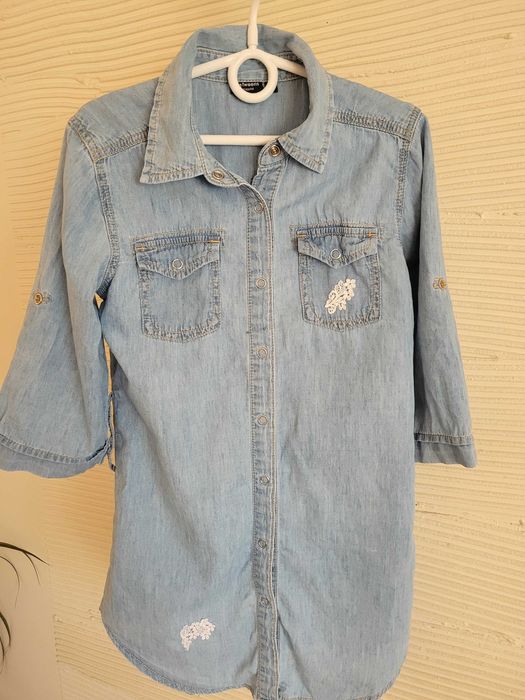 Koszula jeansowa 146 KappAhl