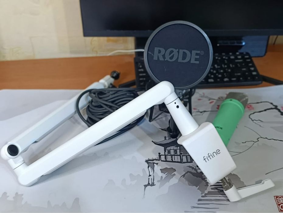 Rode nt 1 + кронштей fifine Ідеальний стан