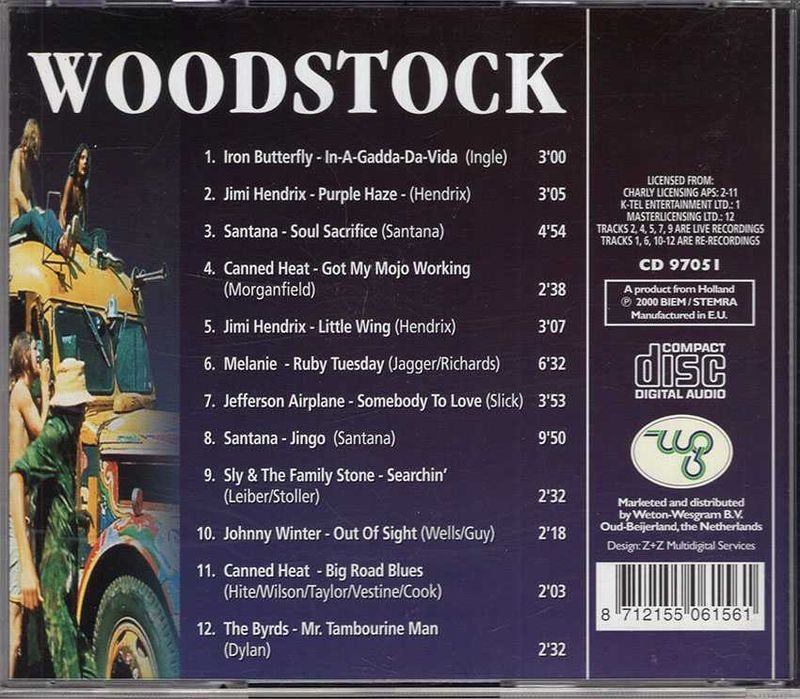 Woodstock - Jimi Hendrix  CD